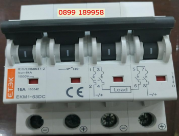 Aptomat CB DC 1000VDC - Thiết Bị Điện Hoàng Nguyên - Công Ty TNHH Thương Mại Dịch Vụ Xây Dựng Cơ Điện Hoàng Nguyên